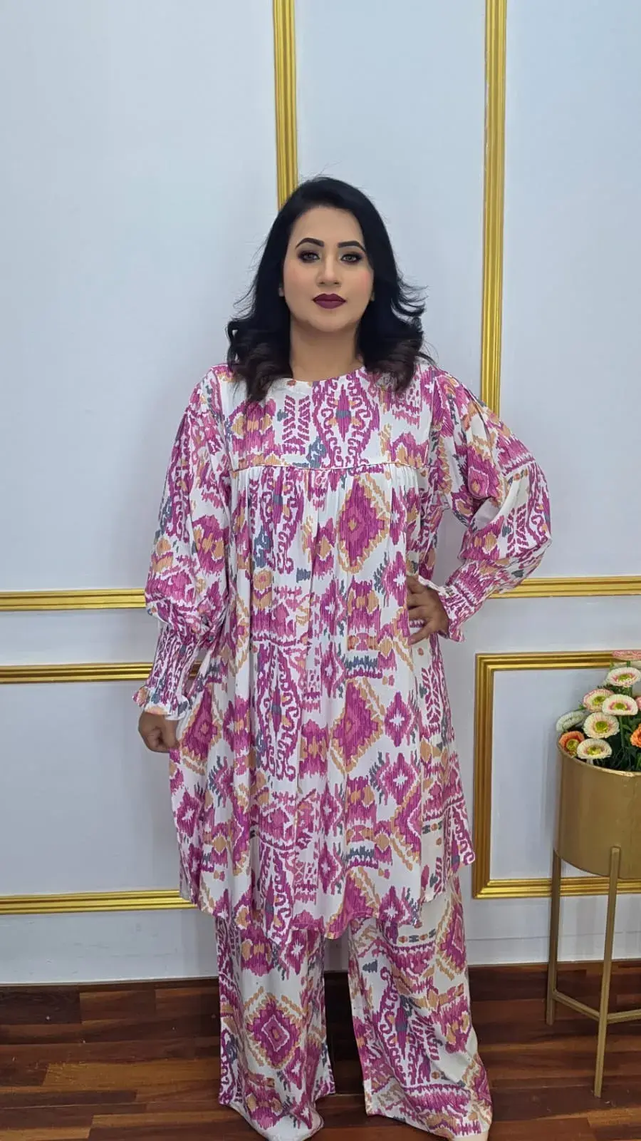 Ready Three Piece Lawn Cotton with Orna - o